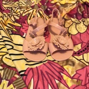 Toddler sandal worn twice